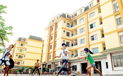 A condo project for low income earner in District 12 in Ho Chi Minh City (Photo: SGGP)