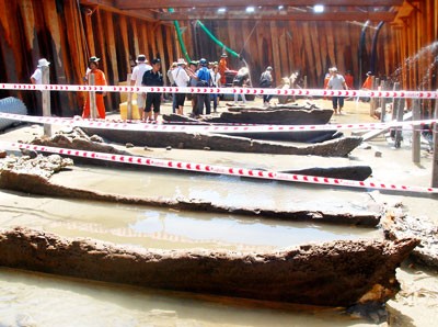 Many antiques were found from the shipwreck. (Photo: SGGP)