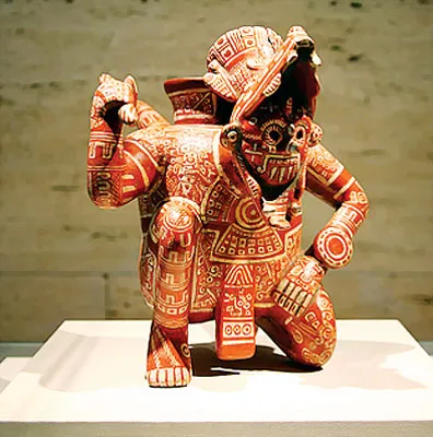 Một mẫu đồ gốm thuộc nền văn hóa Huari.