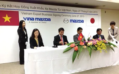 Vina Mazda sẽ xuất khẩu ôtô từ Việt Nam sang Lào