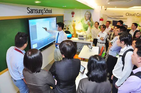 Samsung ra mắt trung tâm trải nghiệm cho doanh nghiệp Việt Nam