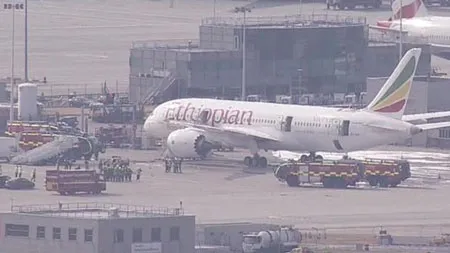 Máy bay Boeing 787 Dreamliner bị bốc cháy tại London