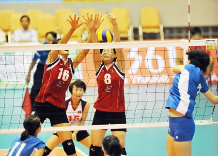 Giải bóng chuyền nữ quốc tế - VTV Cup 2013: Thắng nhọc nhằn!