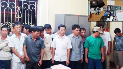 Thanh Hoá: Phá “sới” chọi  gà liên tỉnh lớn nhất từ trước đến nay