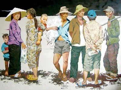 Họa sĩ Lim Khim Katy: Giá trị nghệ thuật của tranh Việt rất cao