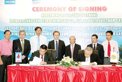 PV Gas ký hợp đồng bán khí lô 15.2 với đối tác JVPC.