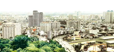Một góc quận Bình Thạnh. Ảnh: Cao Thăng