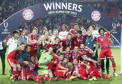 Bayern Munich đoạt Siêu Cúp châu Âu 2013
