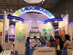 The booth of Saigontourist at ITE 2012
