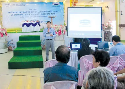 Vinamilk chăm sóc sức khỏe cho người cao tuổi Khánh Hòa