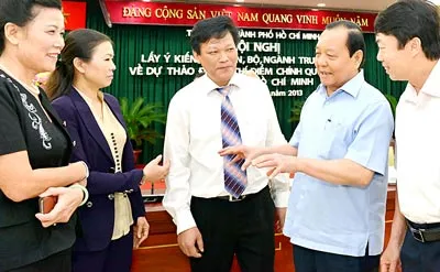 Các bộ, ngành góp ý Đề án chính quyền đô thị TPHCM: Đừng vì khó mà ngại làm