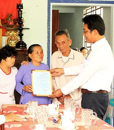 Vedan tặng 2 căn nhà tình thương