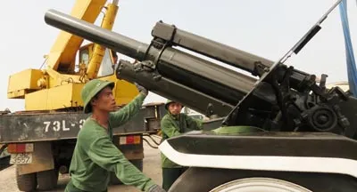 Đoàn xe tiêu binh Quân khu 7 đã tới Quảng Bình ảnh 2