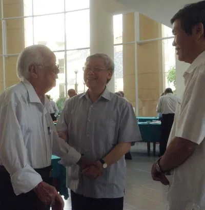 Tổng Bí thư Nguyễn Phú Trọng gặp mặt cán bộ cấp cao đã nghỉ hưu khu vực phía Nam