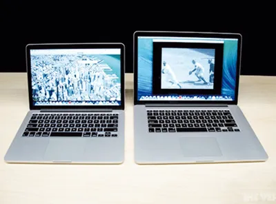 MacBook Pro Retina 2013 mỏng nhẹ và mạnh hơn với 2 phiên bản 13 inch và 15 inch