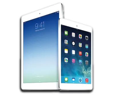 Bộ đôi iPad Air lẫn iPad Mini Retina đều sở hữu vi xử lý A7 hỗ trợ điện toán 64 bits.