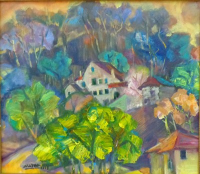 ancient villas in Da Lat City.