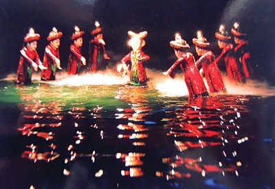 A puppetry shows of Thang Long Theater (Photo: SGGP)