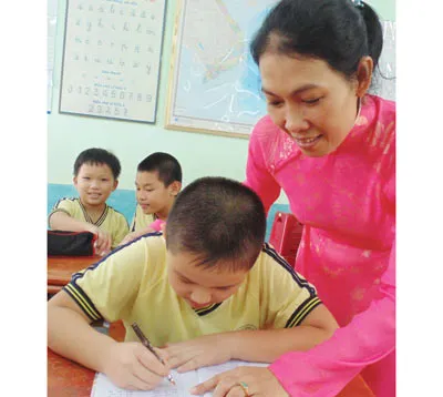 Thắm đậm niềm tin yêu học sinh