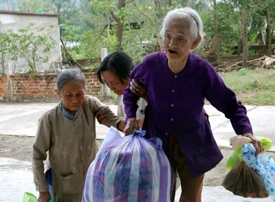 Chưa đầy 2 tháng, người dân phường Hòa Hiệp Bắc, Liên Chiểu, Đà Nẵng phải chạy bão 2 lần.
