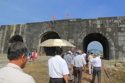 Ho Dynasty Citadel has become one of the most favorite destinations for local and foreign visitors (Photo:SGGP)