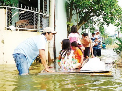 Many people had to be evacuated(Photo:SGGP)