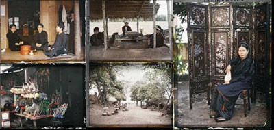 Some photos on display at the exhibition(Photo: SGGP)