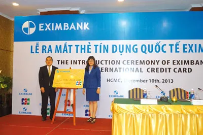 Eximbank ra mắt thẻ tín dụng quốc tế Eximbank - JCB