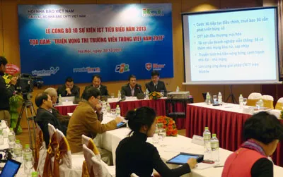 Công bố 10 sự kiện ICT tiêu biểu 2013