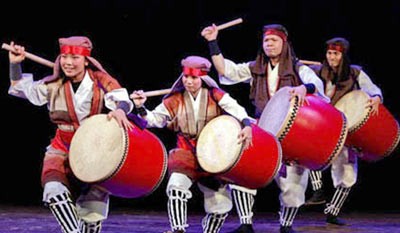 The drumming ensemble Batiholic from Japan (Photo:SGGP)