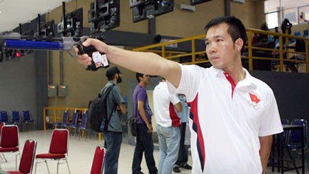 Shooter Hoang Xuan Vinh(Photo:SGGP)