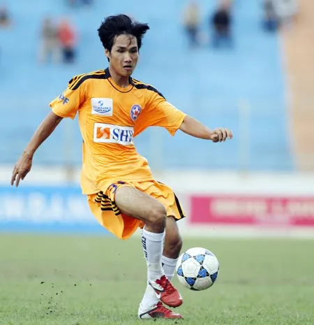 Quốc Anh là một trong những người hùng đã mang về ngôi vị Á quân 2013 cho đội bóng sông Hàn. Ảnh: Phi Hải