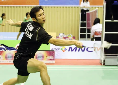 Nguyễn Tiến Minh tiếp tục được kỳ vọng đi sâu tại giải Malaysia Open 2014. Ảnh: DŨNG PHƯƠNG