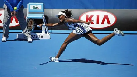 Venus Williams thi đấu thất thường và bị loại ở vòng 1