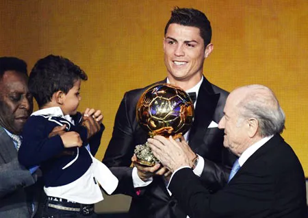 Đây là một trong những ngày hạnh phúc nhất trong đời Cristiano Ronaldo