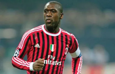 Clarence Seedorf khi còn khoác áo AC Milan.