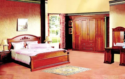 Bộ phòng ngủ rất tiện nghi của nội thất Hà Nam