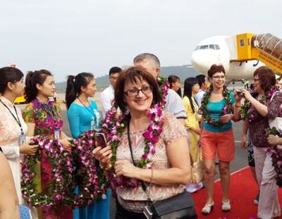Russian visitors arrive in Phu Quoc