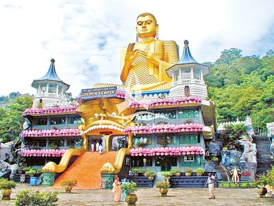 Golden Temple in Srilanka