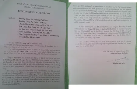 Cần Thơ: Tham tán thương mại về hưu rút súng đe dọa người khác