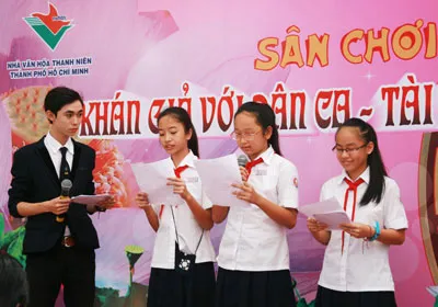 Ra mắt sân chơi khán giả với dân ca - tài tử cải lương