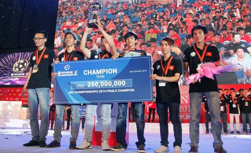 Saigon FFG – tân vô địch – trong niềm vui chiến thắng