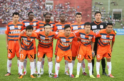 Những cầu thủ được đánh dấu (X) là những cầu thủ nằm trong danh sách nhận tiền thắng cá độ ở trận đấu trước Kelantan (Malaysia).