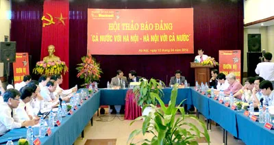 Hội thảo báo Đảng 5 thành phố trực thuộc Trung ương: Hợp tác giữa các báo Đảng cần thực chất hơn