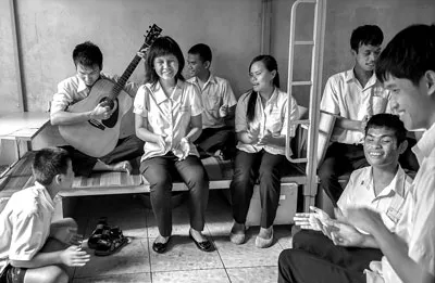 Một buổi sinh hoạt tập thể.