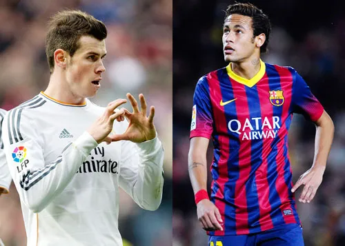 Gareth Bale và Neymar