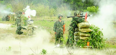 B41 (BPG-7B) phát huy hiệu quả tiêu diệt mục tiêu.