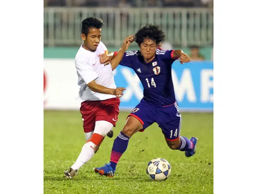U19 Việt Nam sẽ có dịp gặp lại một trong 1 con hổ ở bảng C là U19 Nhật Bản tại VCK U19 châu Á. Ảnh: Hoàng Hùng