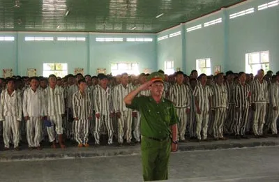 Giảm án cho gần 500 phạm nhân Trại giam Gia Trung