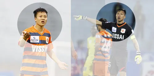 Hai cầu thủ Trần Mạnh Dũng và thủ môn Nguyễn Mạnh Dũng (ảnh trên) đã bị cơ quan CSĐT công an tỉnh Ninh Bình tạm giam.